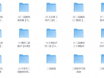 花888在二胡大师那里买来的经典二胡教程，看过的都说好