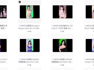 韩国女主播热舞合集，懂得都懂，超爱看！600大洋买来的！